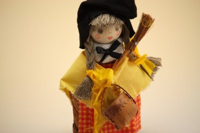 画像1: 北欧ドール　白樺人形