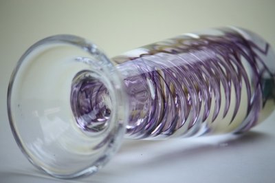 画像2: Vas Vitreum Crystalグロリアオーキッド ベース/ クリスタルガラス キャンドルホルダー