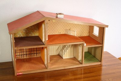 画像1: 北欧アンティーク　ドールハウス/Ｌｕｎｄｂｙ Ｓｗｅｄｅｎ”60