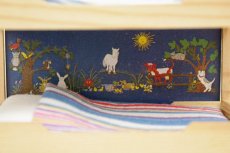 画像2: ミニチュア家具　Lundbyドールハウス/二段ベッド (2)