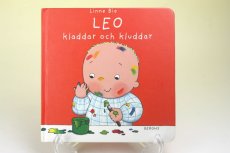 画像1: 可愛い絵本/Linne Bie　LEO/kladdar och kluddar/BERGHS (1)