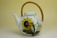 画像1: ARABIA Flower GA1 Tea Pot Hilkka-Liisa Ahola /アラビア ウラ・プロコッペ/ティーポット (1)