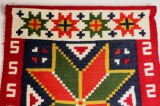 画像1: 北欧織物　フレミッシュ織り/タペストリー (1)