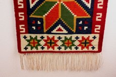 画像3: 北欧織物　フレミッシュ織り/タペストリー (3)