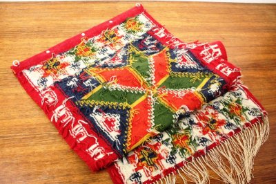 画像3: 北欧織物　フレミッシュ織り/タペストリー