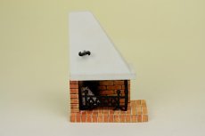 画像1: ミニチュア家具　Lundbyドールハウス/暖炉　 (1)
