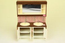 画像3: ミニチュア家具　Lundbyドールハウス/W洗面シンク　 (3)