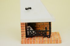 画像2: ミニチュア家具　Lundbyドールハウス/暖炉　 (2)