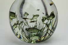 画像3: Orrefors Fish Graal　Edward Hald/オレフォシュ　水槽の魚 ガラス花瓶 (3)