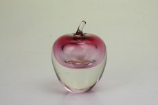 画像1: STUDIO AHUS SWEDEN 1981 glass apple/ペーパーウェイト　アップル (1)