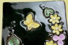 画像4: Ｊie Gantofta Aimo Nietosvuori/花と蝶々 陶板 (4)