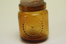 画像4: Riihimaen lasi(Riihimaki)　Grapponiaグラッポニア/コルクの蓋 ガラス瓶 (4)