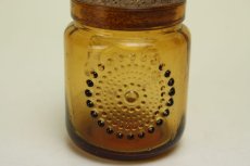 画像2: Riihimaen lasi(Riihimaki)　Grapponiaグラッポニア/コルクの蓋 ガラス瓶 (2)