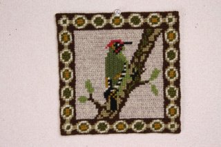 ツヴィスト刺繍、クロスステッチ タペストリー - 北欧雑貨と北欧