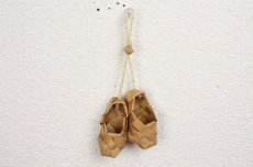 画像1: 北欧手工芸　白樺の木靴（S)/フィンランド　 (1)
