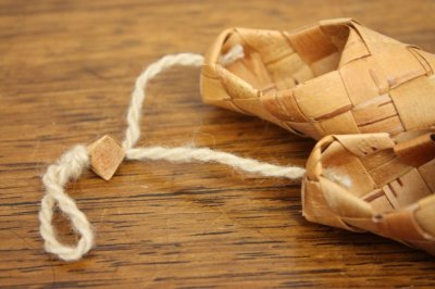 画像2: 北欧手工芸　白樺の木靴（S)/フィンランド　