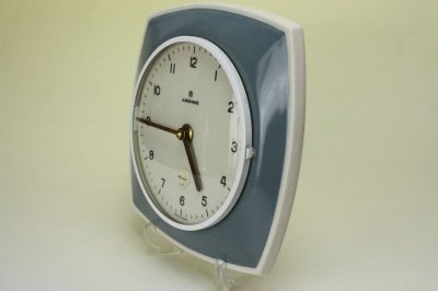 画像1: Junghansユンハンス ウォールクロック/セラミック壁掛け時計