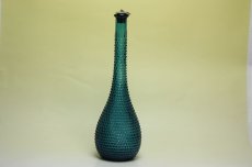 画像1: Italian Genie Bottle Wine Decanter Hobnail Design/イタリア ワイン デキャンターボトル (1)