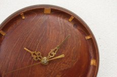 画像3: SWEDEN DESIGN Teak wall clock/チーク 掛け時計 (3)