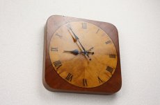 画像2: SWEDEN DESIGN Teak wall clock/チーク 掛け時計 (2)