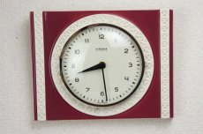 画像1: KIENZLEキンツレ/ウォールクロック セラミック壁掛け時計 (1)
