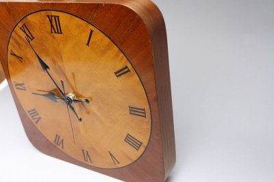 画像2: SWEDEN DESIGN Teak wall clock/チーク 掛け時計