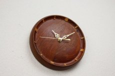 画像5: SWEDEN DESIGN Teak wall clock/チーク 掛け時計 (5)