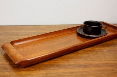 画像1: KARL HOLMBERG Akita Teak/チークトレイ　スウェーデン