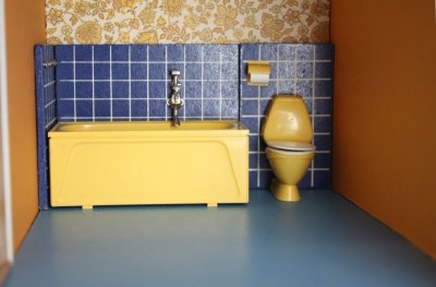 画像3: Lundbyドールハウス/ミニチュア家具 トイレ