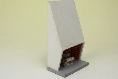 画像1: Lundbyドールハウス/ミニチュア家具　暖炉
