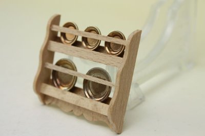 画像1: Lundbyドールハウス/ミニチュア家具 プレートラック