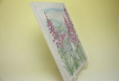 画像1: Ｊie Gantofta Aimo Nietosvuori/ピンクの花　陶板
