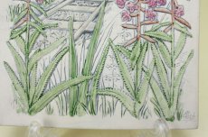 画像4: Ｊie Gantofta Aimo Nietosvuori/ピンクの花　陶板 (4)