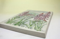 画像5: Ｊie Gantofta Aimo Nietosvuori/ピンクの花　陶板 (5)