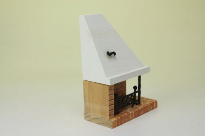画像2: Lundbyドールハウス/ミニチュア家具 暖炉　