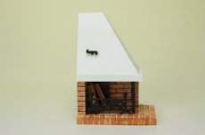 画像1: Lundbyドールハウス/ミニチュア家具 暖炉　 (1)