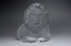 画像1: Royal Krona MATS JONASSON/クリスタル ライオン (1)