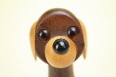 画像2: LAURIDS LONBORG DENMARK Teak Dog/チークオブジェ ドッグ (2)