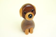 画像3: LAURIDS LONBORG DENMARK Teak Dog/チークオブジェ ドッグ (3)