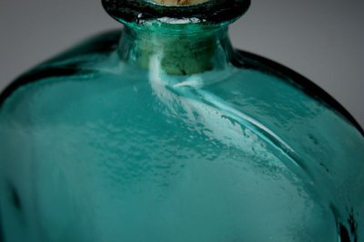 画像1: Sweden Glass Bottle/スウェーデン ガラスボトル