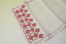 画像1: 北欧刺繍/センタークロス リネン (1)