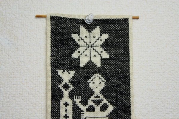 北欧 クロスステッチ刺繍タペストリー Nts-83 北欧手工芸coco varie
