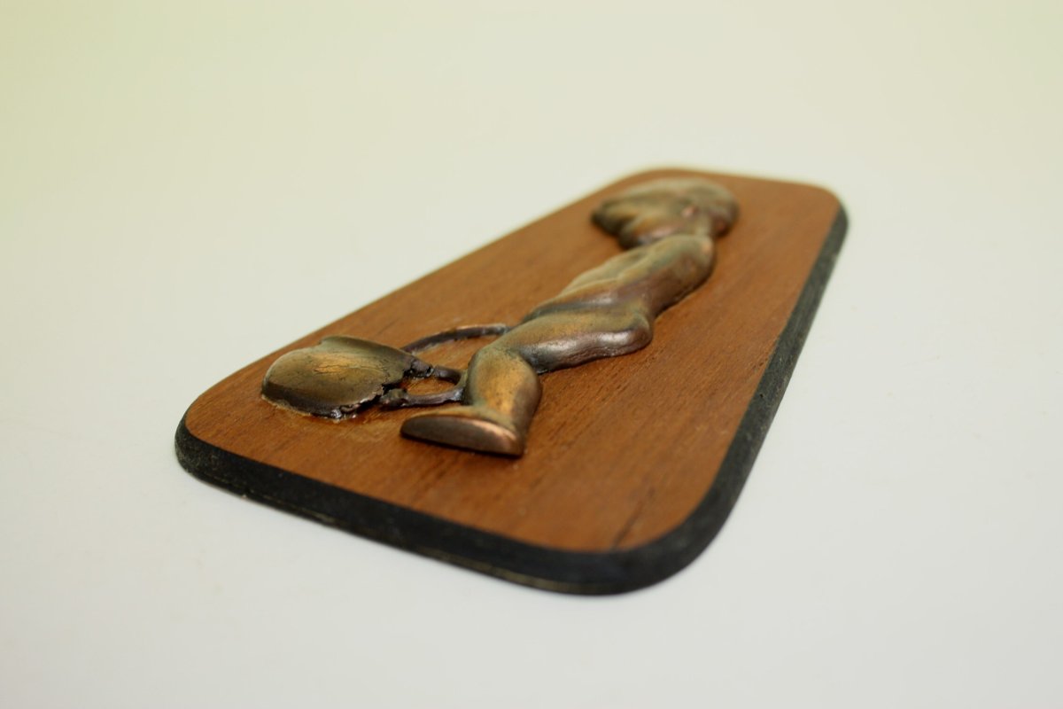 画像4: 北欧 木のものオブジェ/トイレサイン (4)