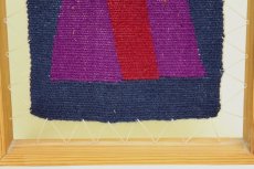 画像4: 北欧織物　フレミッシュ織/（フレーム付き） (4)
