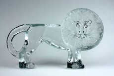 画像5: Boda Bertil Vallien Lion/クリスタルガラス ライオン(L) (5)