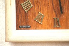 画像4: Westerstrand (Junghans) Teak wall clock/チーク 掛け時計 (4)