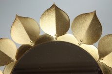 画像3: VASTERAS Vintage Brass mirror Sun/真鍮のウォールミラー (3)