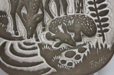 画像4: Norrmans Keramik Normans Motala/鹿の陶板 (4)