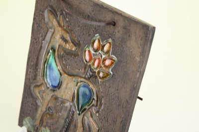画像2: Tilgmans Keramik Sigbritt Jallback/シカの陶板　