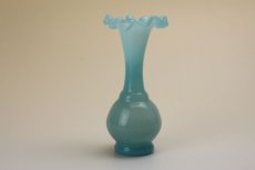 画像1: Lindshammar Gunnar Ander Vase/グンナー・アンダー ターコイズブルー ベース (1)